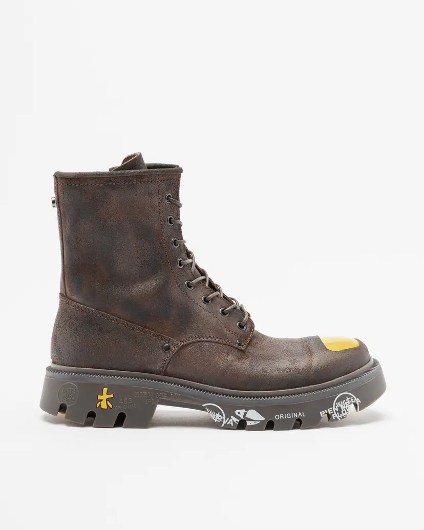 Premiata Premiata BRIXTON 460 Brown Ankle Boots