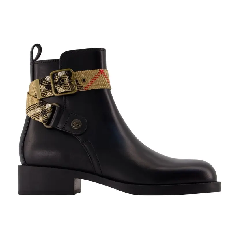 Burberry Burberry Ankelstøvler – Svart
