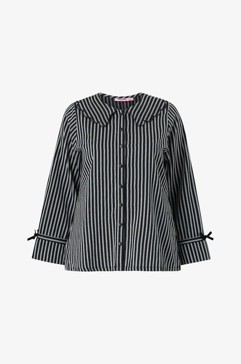 Anyday Bluse Any-Olivia 446 - Blouse - Svart