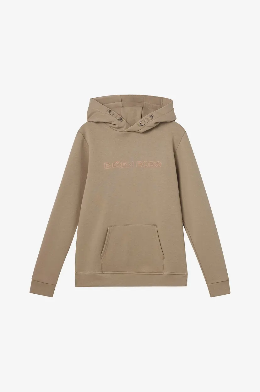 Björn Borg Hettegenser Borg Essential 3 Hoodie - Brun