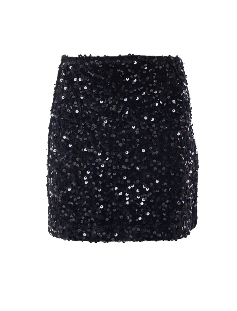 Salto Salto Lyria Paljett Velourskjørt Sort (98/104 : 3-4 år)