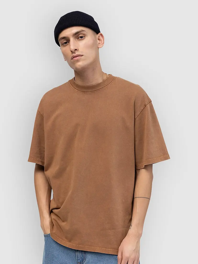 Redefined Rebel Redefined Rebel RRGomes Boxy Fit T-skjorte brun