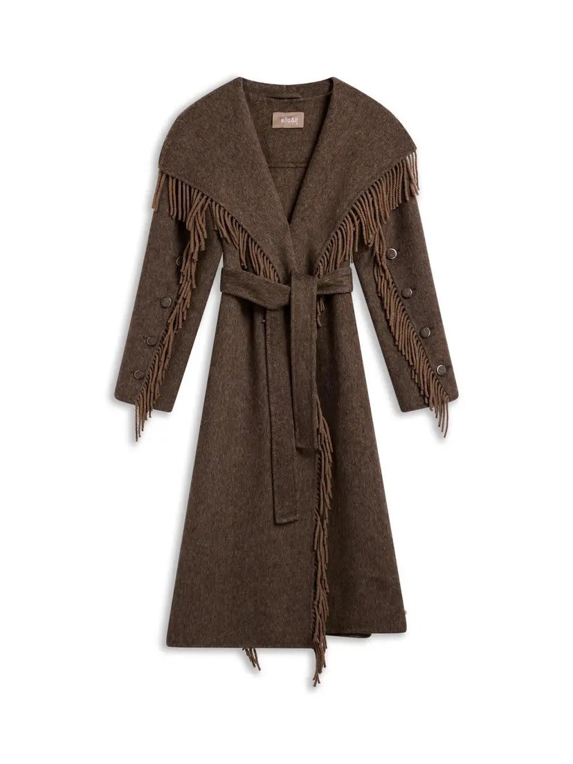 ella&il Heidi Coat Dark Brown - XS