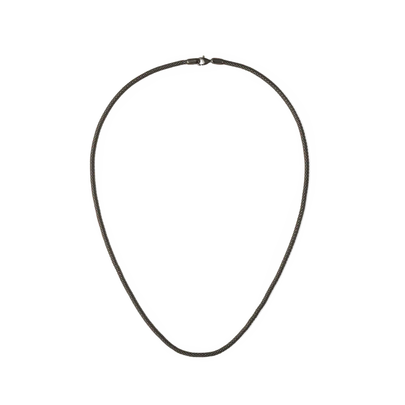 Daniel Wellington Graphite Necklace Tide Mesh 2.8 | DW