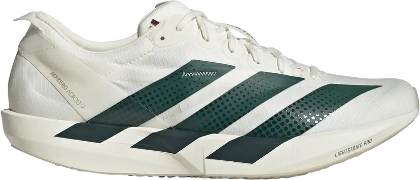 Adidas Adidas Men's Adizero Adios 9 Off White/Collegiate Green/Team Royal Blue