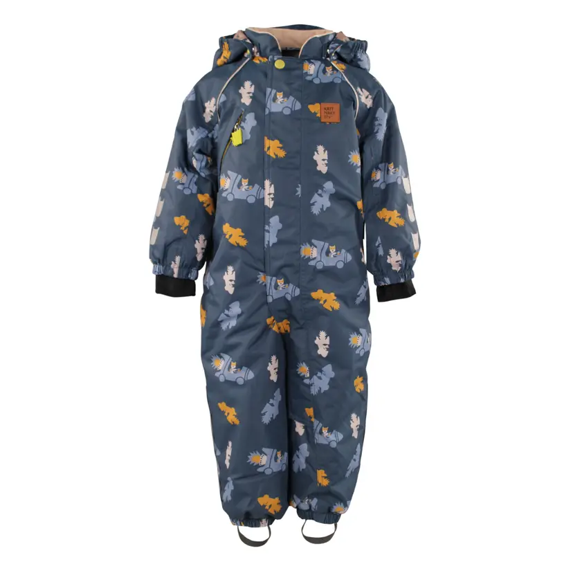 Kattnakken Kattnakken - Vinterdress Baby Snø Skumringsblå