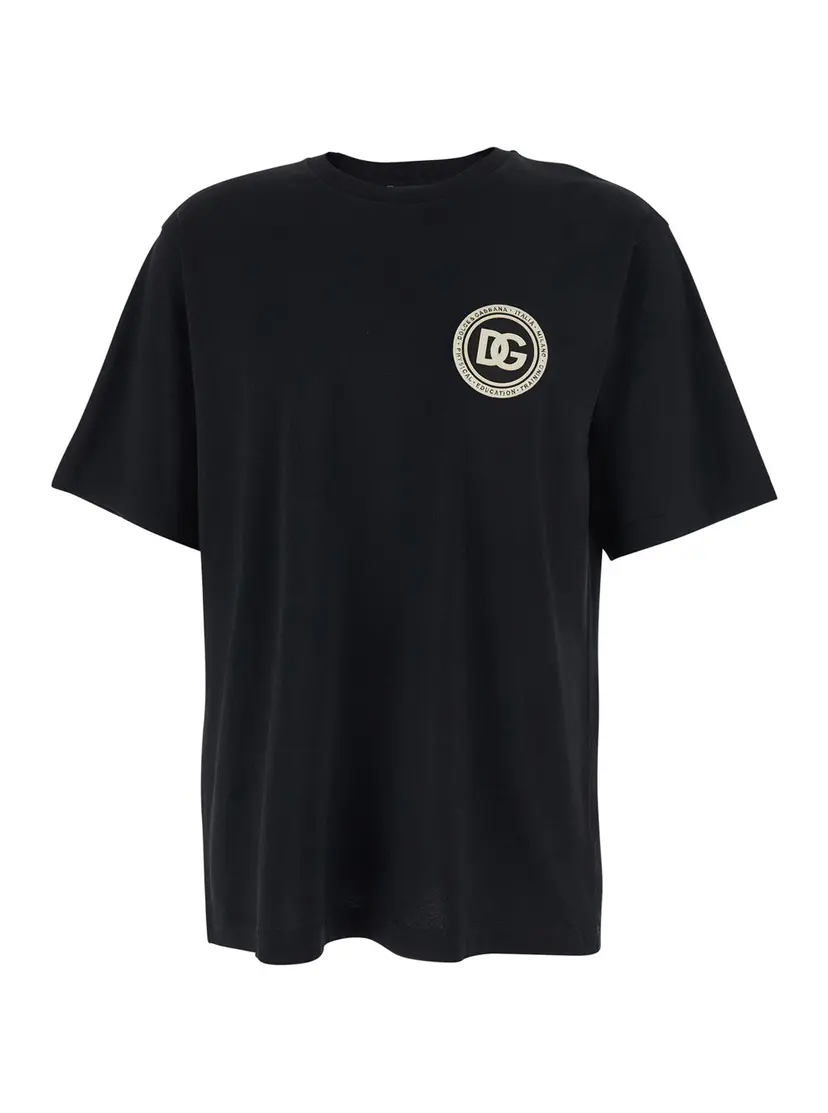 Dolce & Gabbana Dolce & Gabbana T-skjorter – Svart