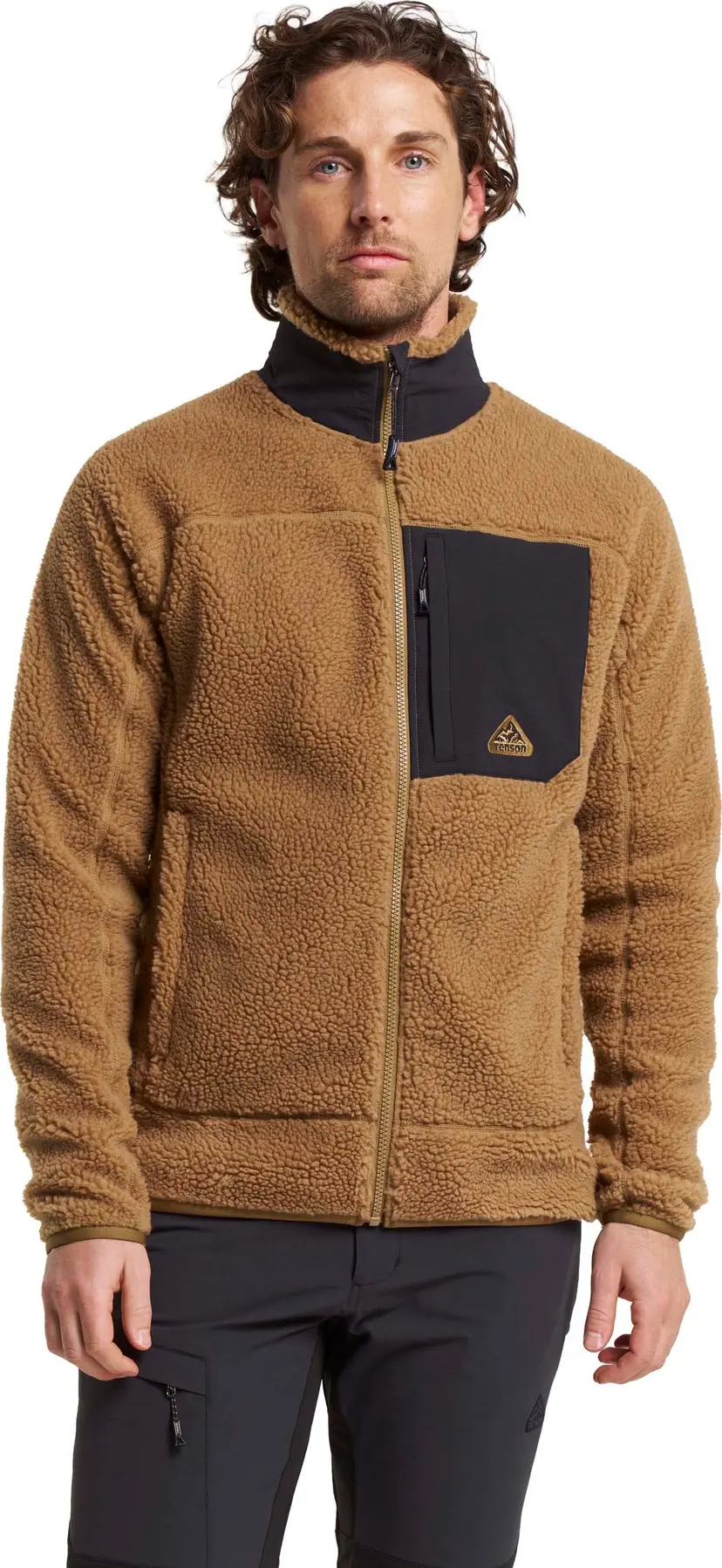 Tenson Tenson Men's Himalaya Pile Jacket Medal Bronze