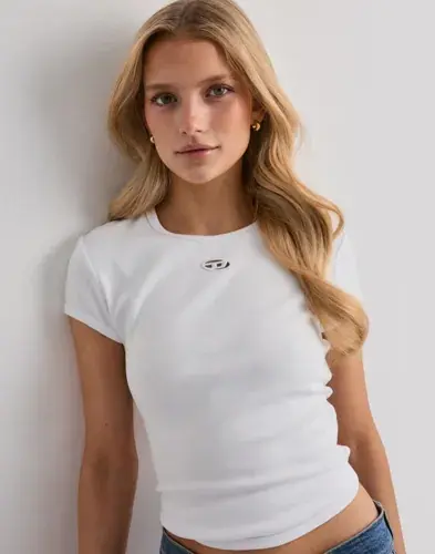 Diesel Diesel - Hvit - T-Bunny-Tail-S1 Tank Top