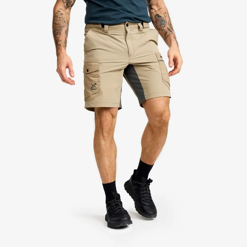 RevolutionRace Rambler Lightweight Pro Shorts Herre Khaki