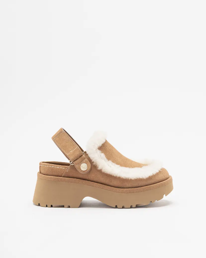 UGG Ugg Esmee Clog Camel Platform clogs