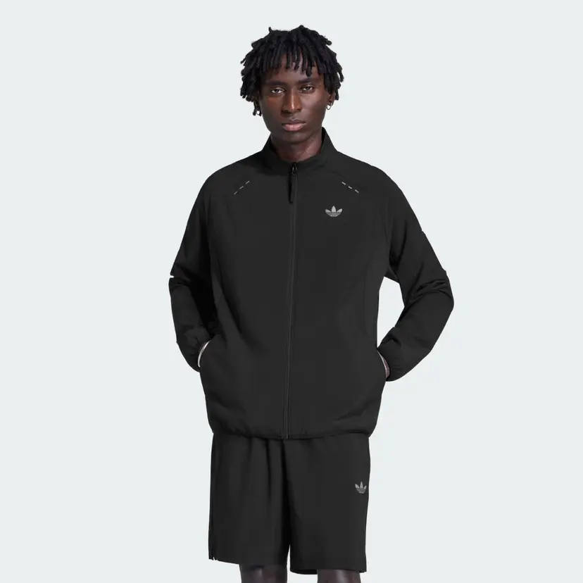 Adidas TECH TREFOIL ESSENTIALS FZ HOOD Treningsoverdel