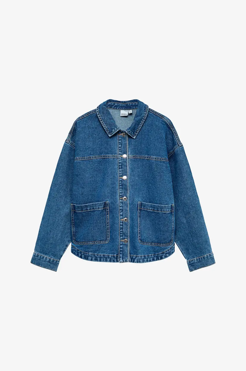 Vero Moda Skjortejakke vmJamie LS Denim Shacket Mix GA Noo - Blå