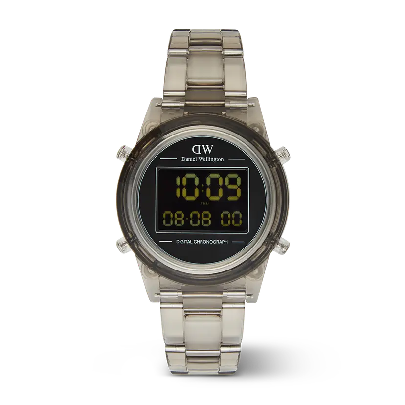 Daniel Wellington Light Grey 36mm Watch Retro Digital | DW