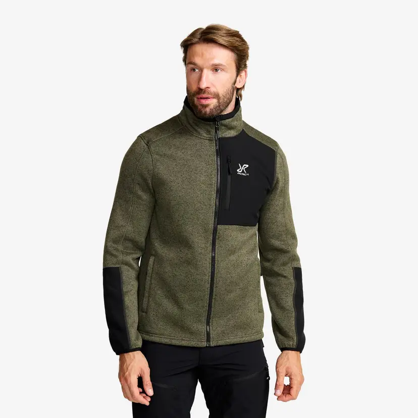 RevolutionRace Northbound Fleece Jacket Herre Grape Leaf
