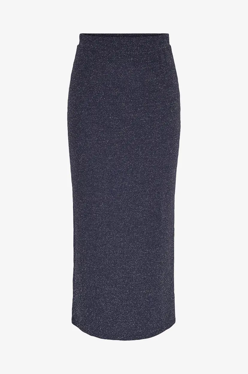 Pieces Maxi skjørt Pclina HW Ankle Skirt MM - Blå