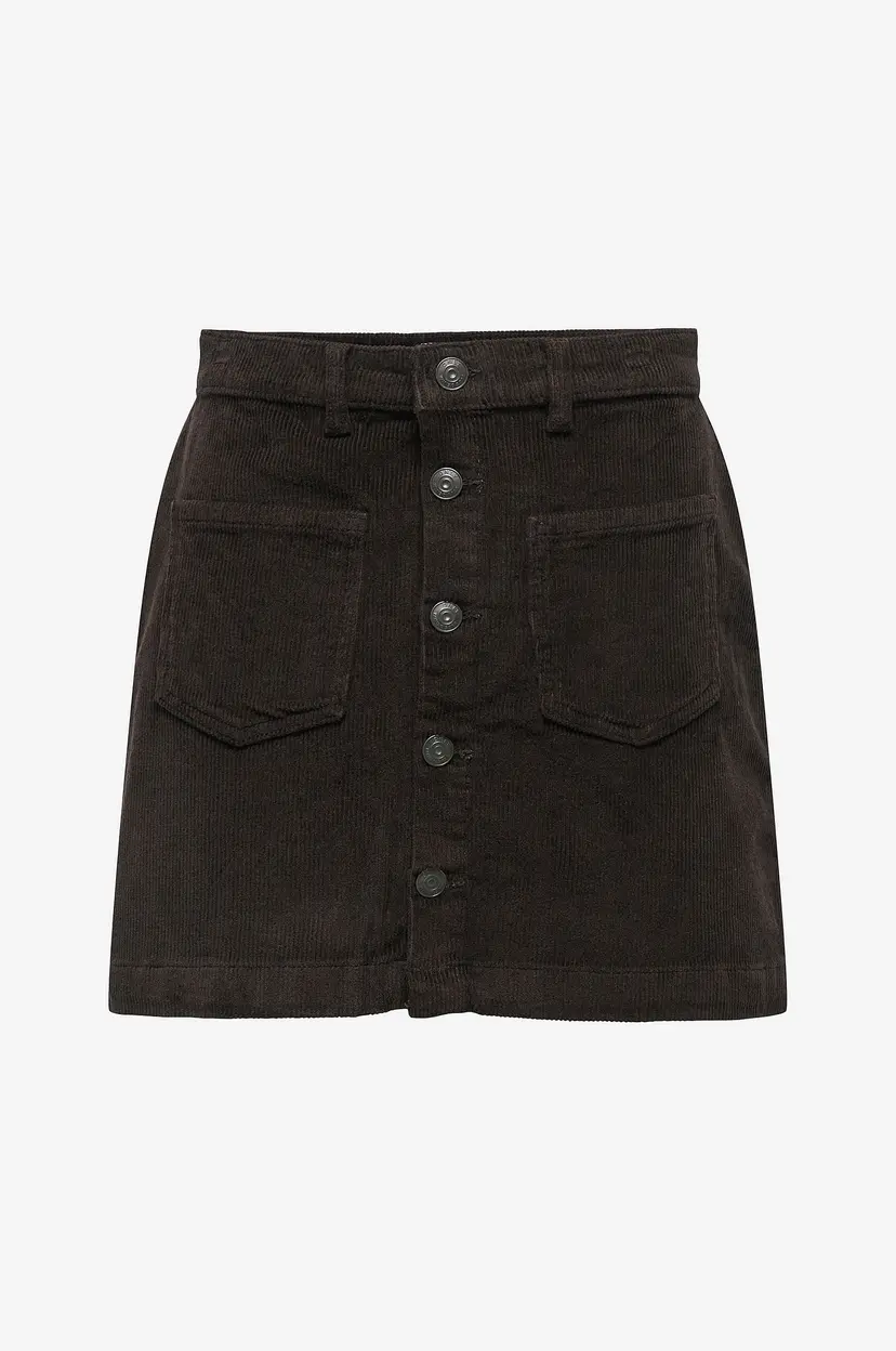 ONLY Skjørt onlAmazing Global HW Cord Skirt - Svart