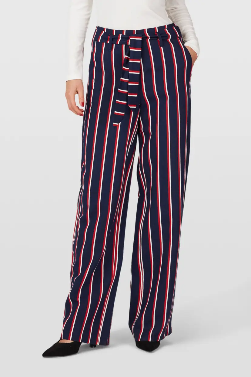 ROBELL EMMA TROUSERS NAVY