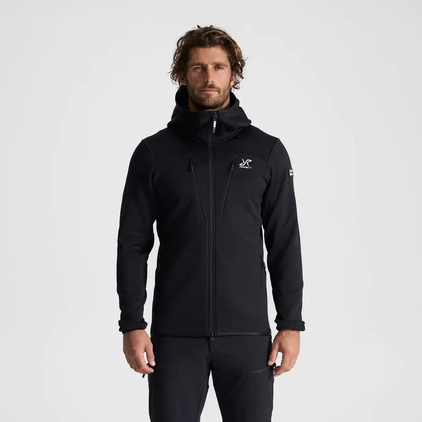RevolutionRace Ultra Mid Hood Herre Black