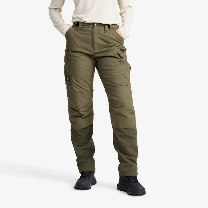 RevolutionRace Field Pro Warm Outdoor Pants Dame Grape Leaf/Forest Night