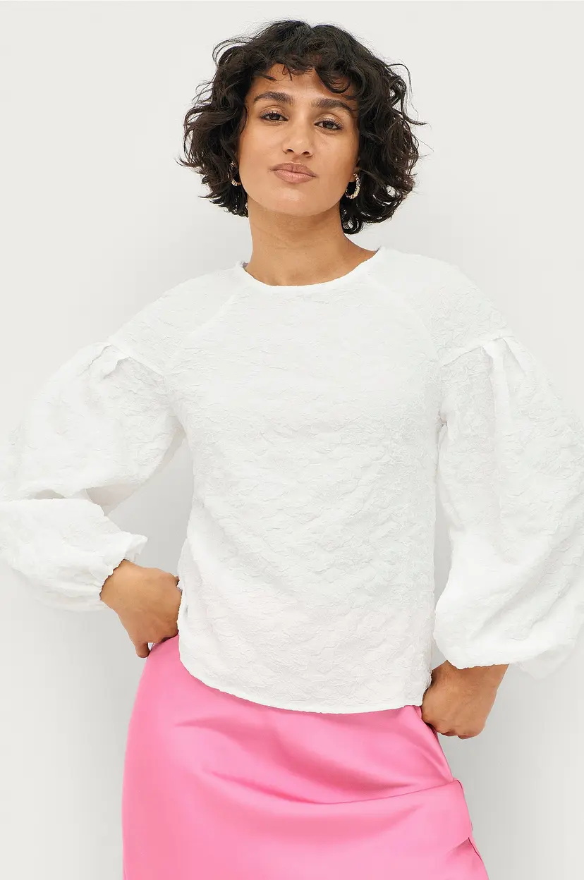 Ellos Collection Topp Alicia - Hvit