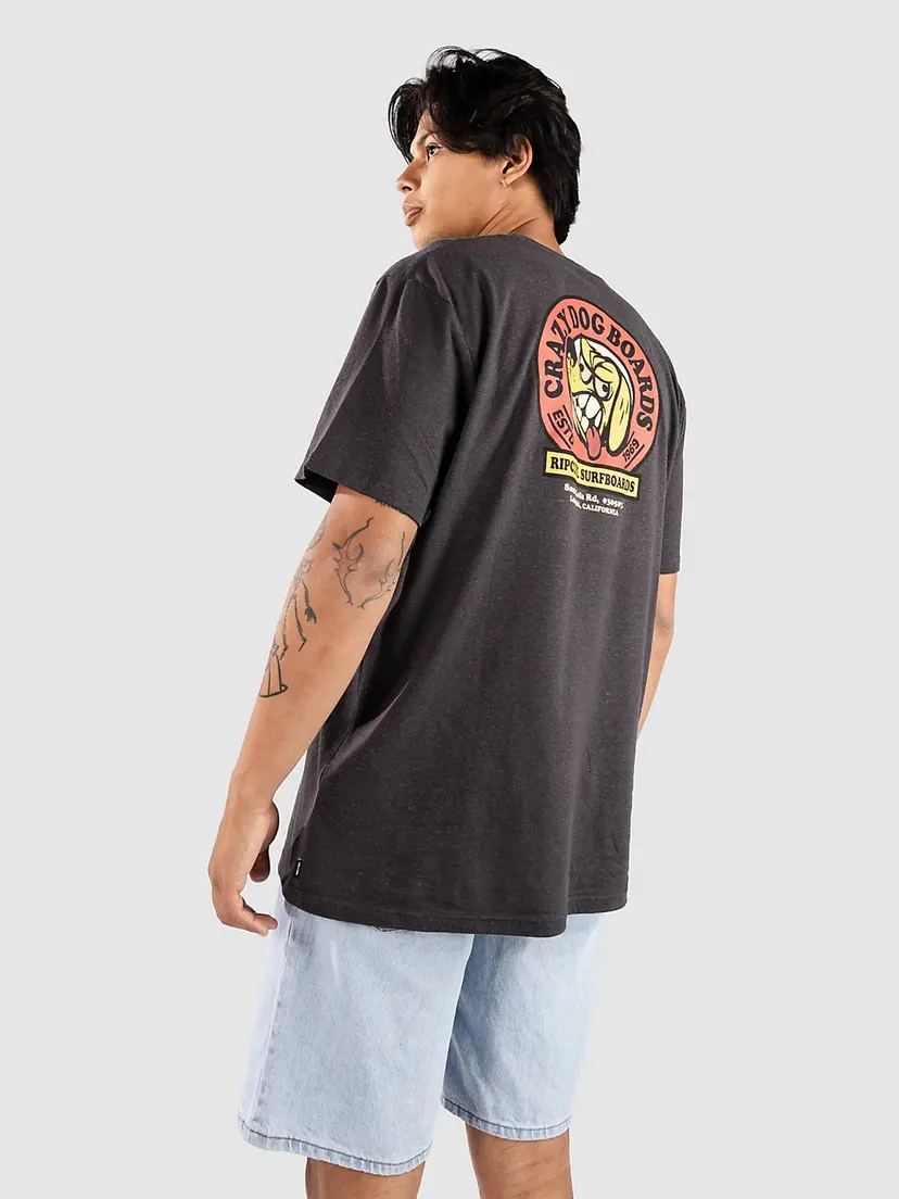 Rip Curl Rip Curl Shaper Address T-skjorte svart
