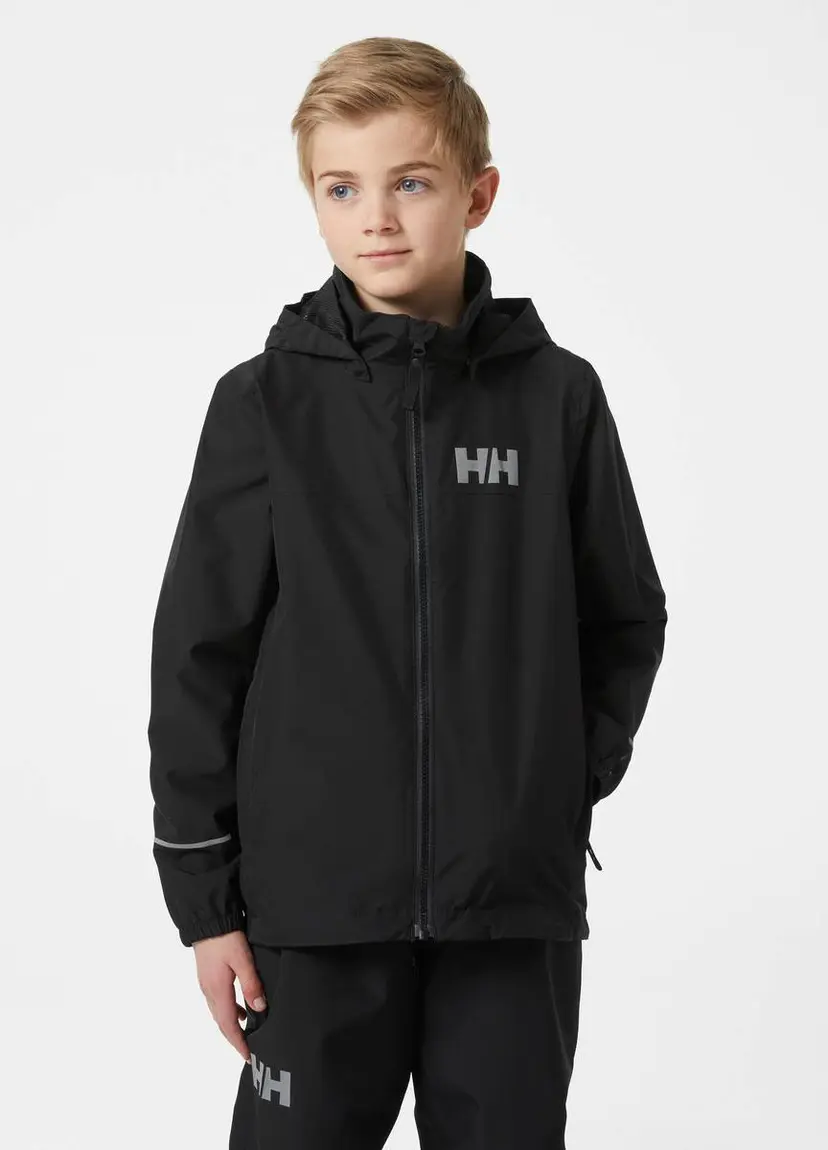 Helly Hansen Helly Hansen Jr Juell Rain Jacket Black (152 / 12 år)