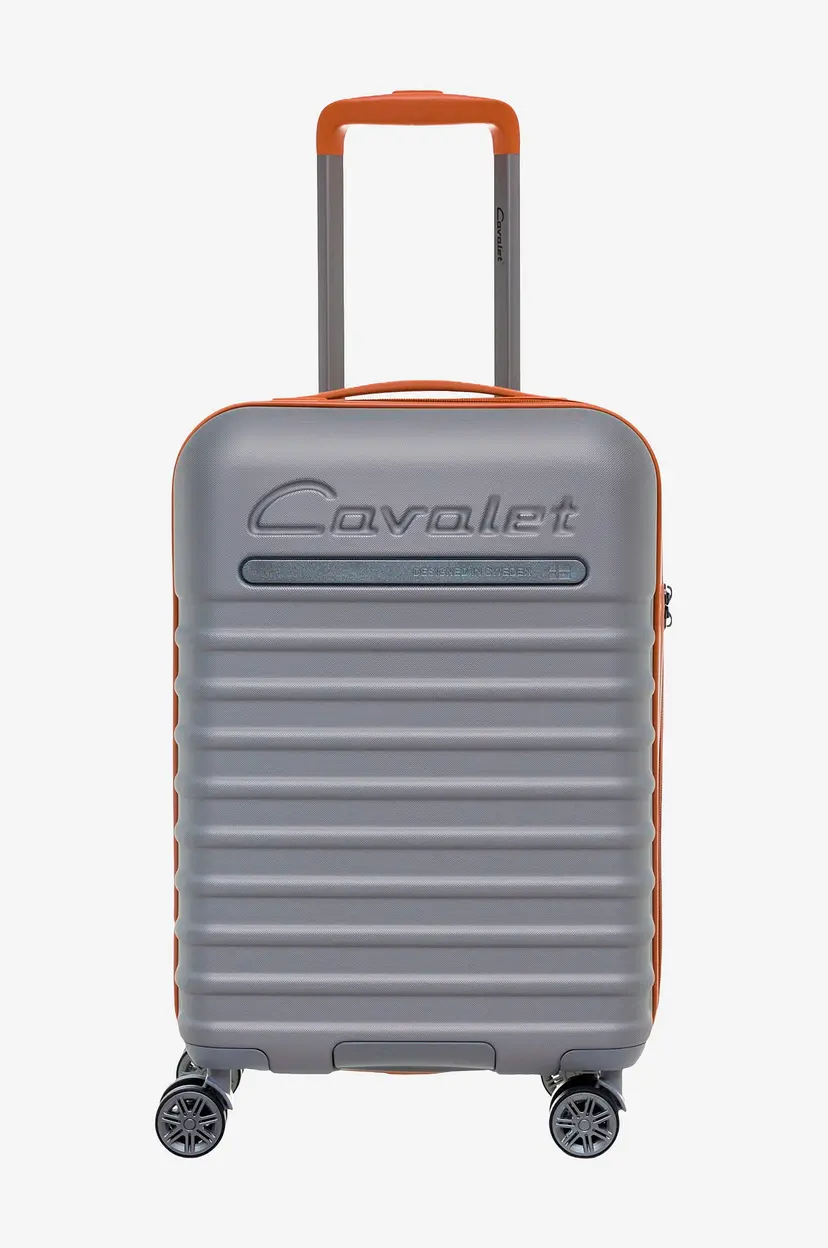 Cavalet Koffert Pasadena Kabin Silver/tan