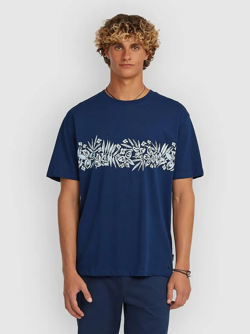 O'Neill O'Neill Uni Flower T-skjorte blå