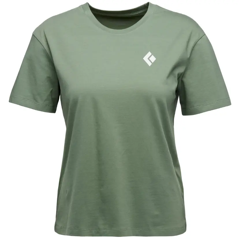 Black Diamond Black Diamond W's Equipment For Alpinist Ss Tee Laurel Green