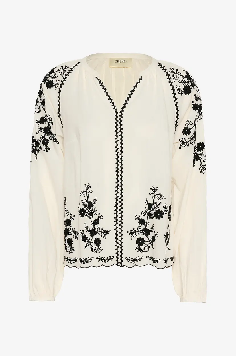 Cream Bluse crSarah - Hvit