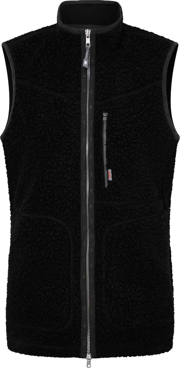 Varg Varg Women's Vargön Fat Wool Vest Black Granite