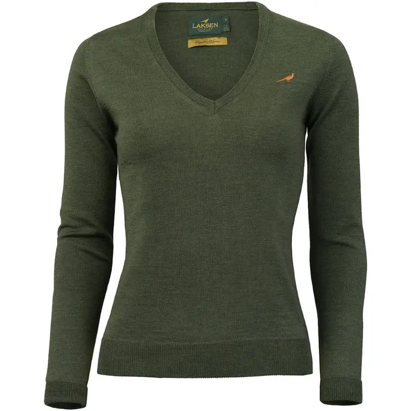 Laksen Laksen W's Camilla V-Neck Olive