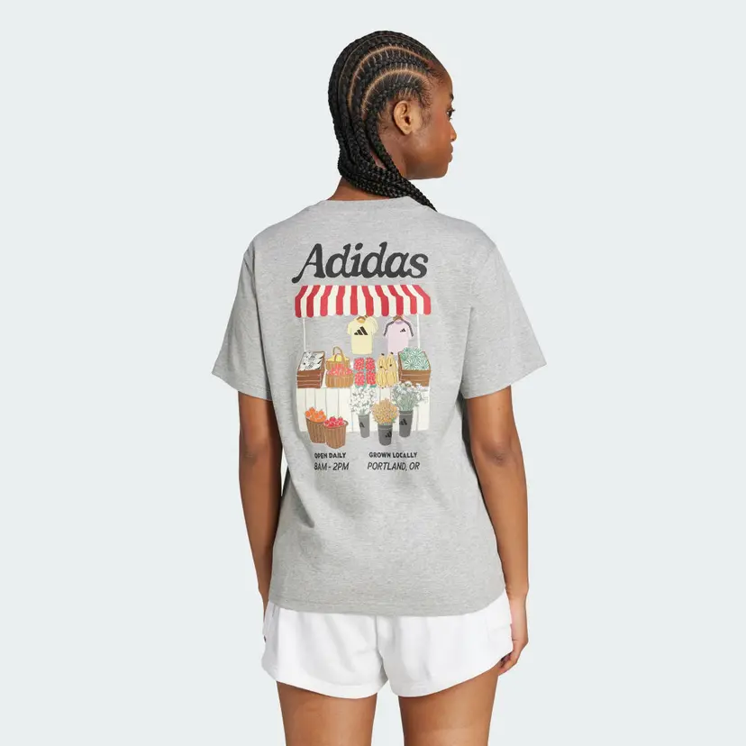 Adidas Farmers Market Graphic T-skjorte