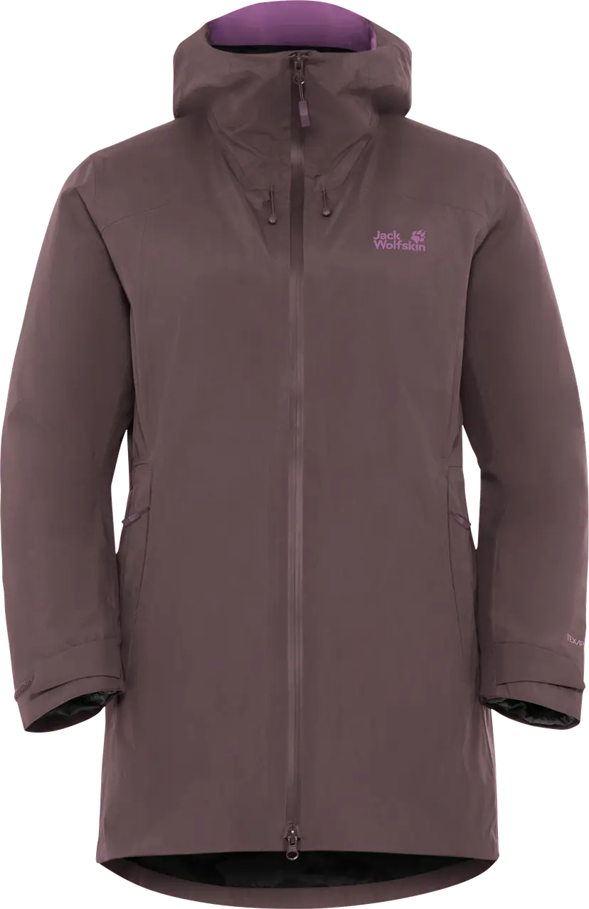 Jack Wolfskin Jack Wolfskin Women's Icecape 3in1 Down Jacket Rds Sheer Plum