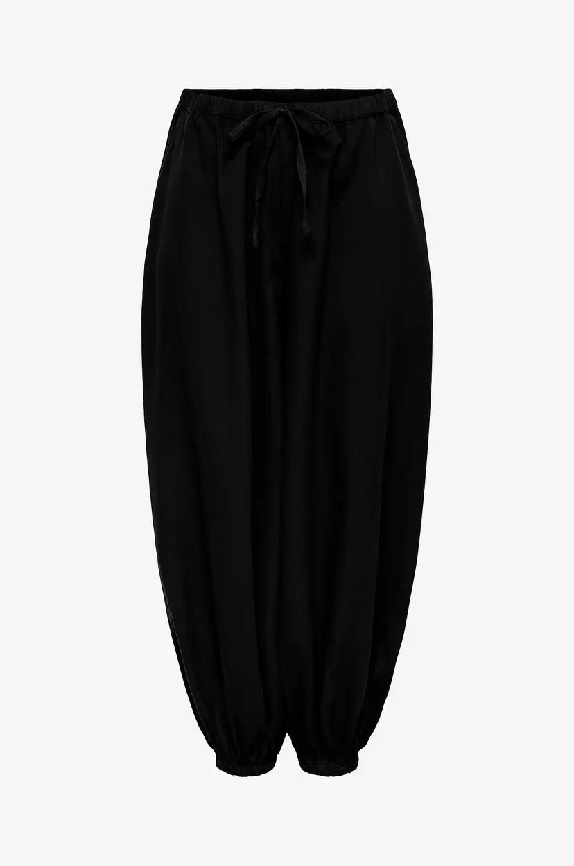 JDY Bukser jdyPaloma MW Loose Pant Wvn - Svart