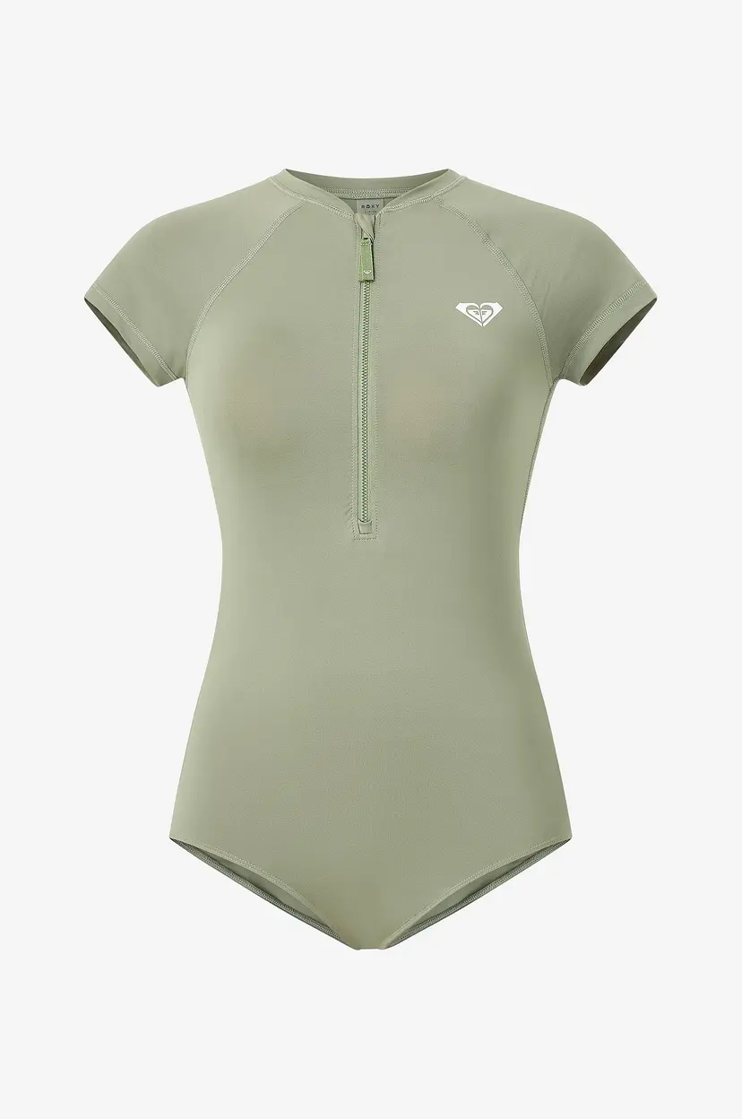 Roxy Badedrakt Essentials Zipped CS Onesie - Grønn