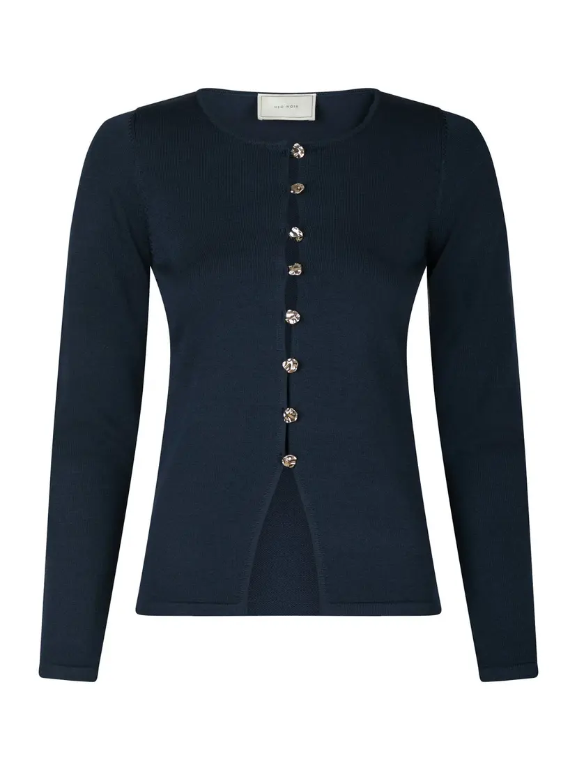 Neo Noir Teller Knit Blouse