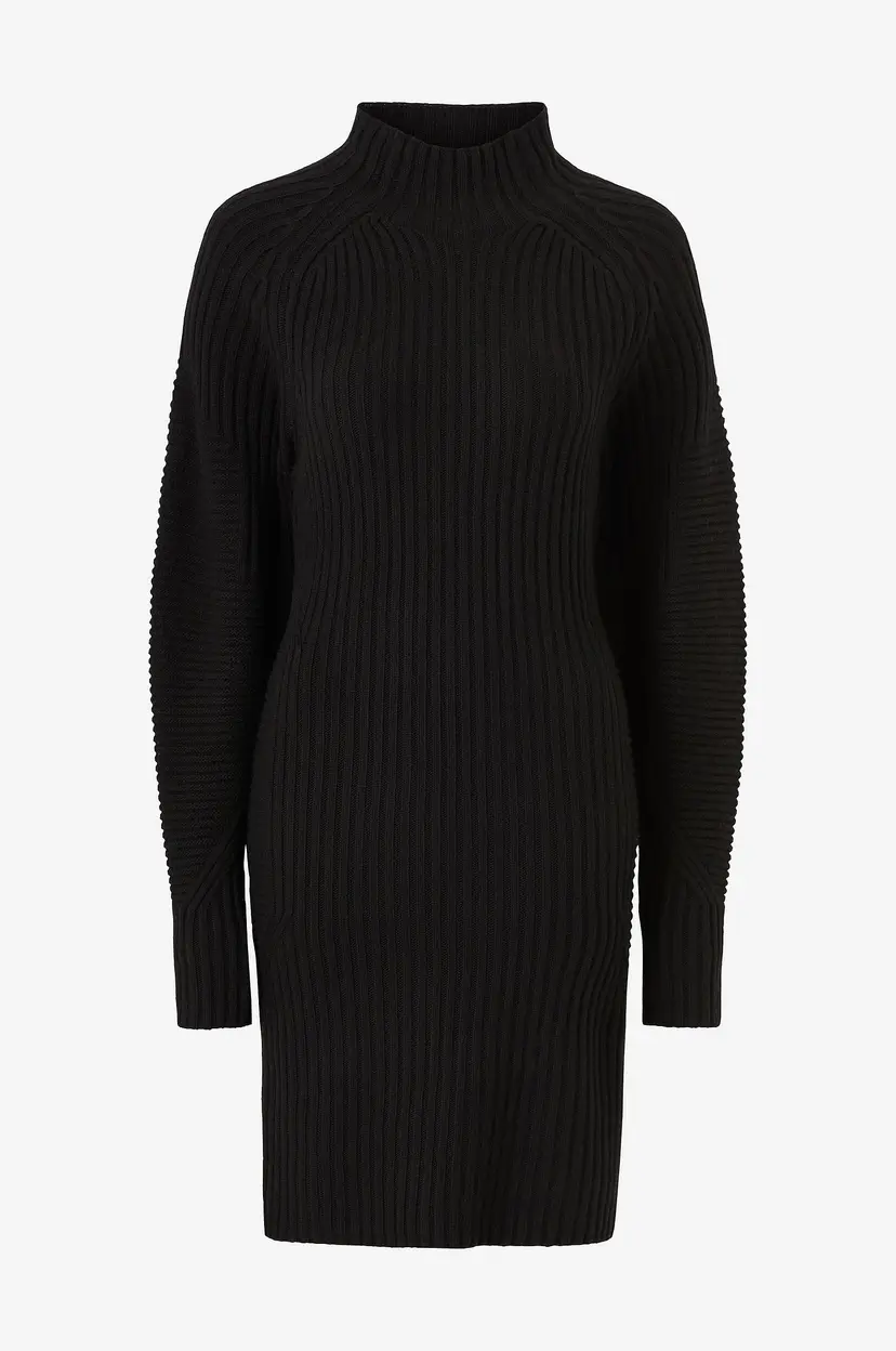 Twist & Tango Strikketkjole Rowena Dress - Svart