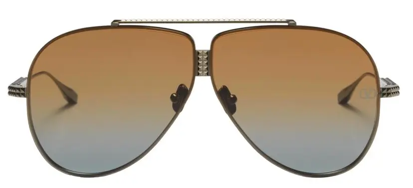 Valentino XVI solbriller, ruthenium