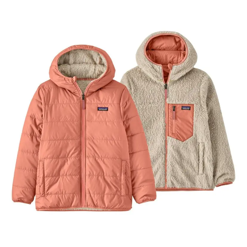 Patagonia Patagonia - Kids Reversible Ready Freddy Hoody Moment Pink