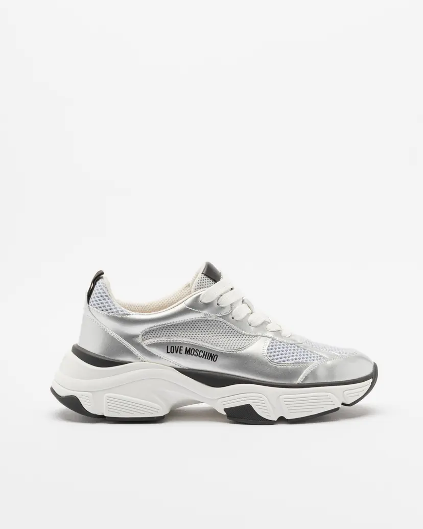 Love Moschino Love Moschino JA15246G1N Silver Sneakers