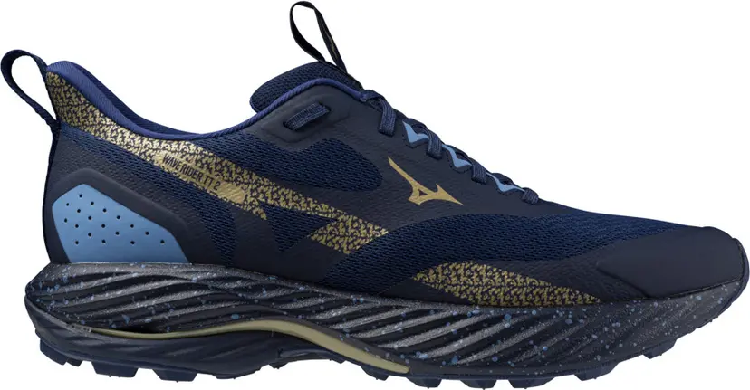 Mizuno Mizuno Men's Wave Rider TT 2 Estate Blue/Gloden Halo /Paris