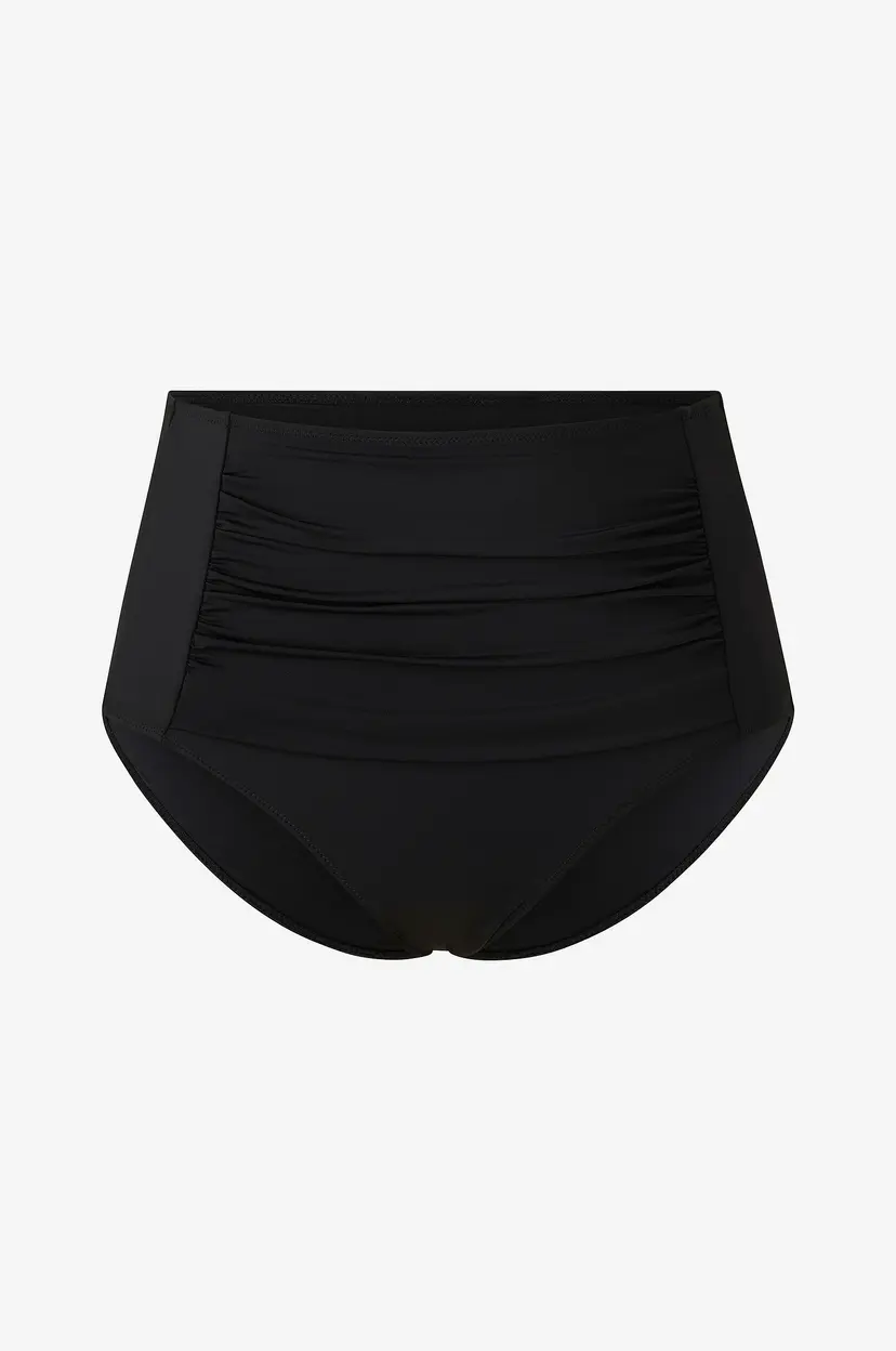 Zizzi Bikinitruser sBasic Solid HW Brief - Svart