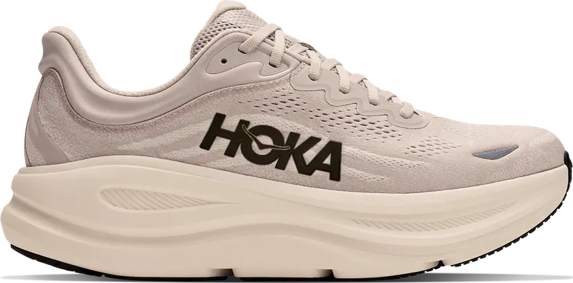 HOKA Hoka Men's Bondi 9 River Rock Grey/Alabaster