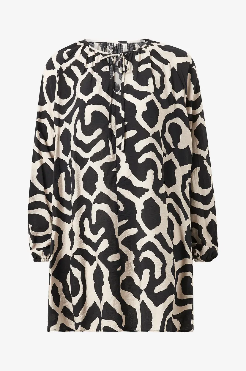 Vero Moda Tunika vmIris L/S Tunic Wvn - Svart