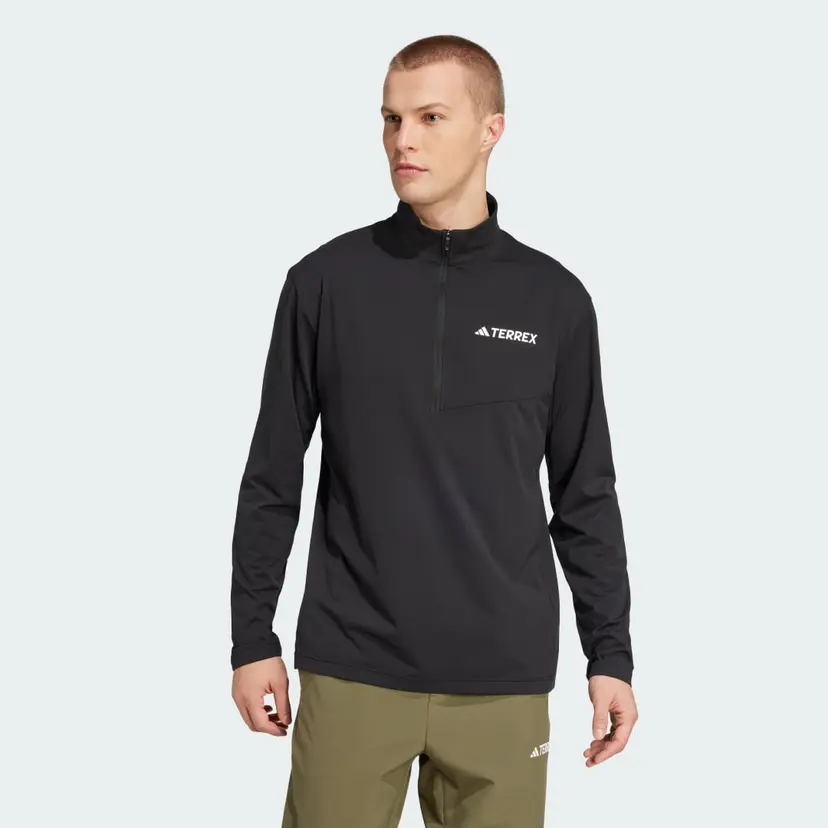 Adidas Terrex Multi Climacool 1/2 Zip Long Sleeve T-skjorte