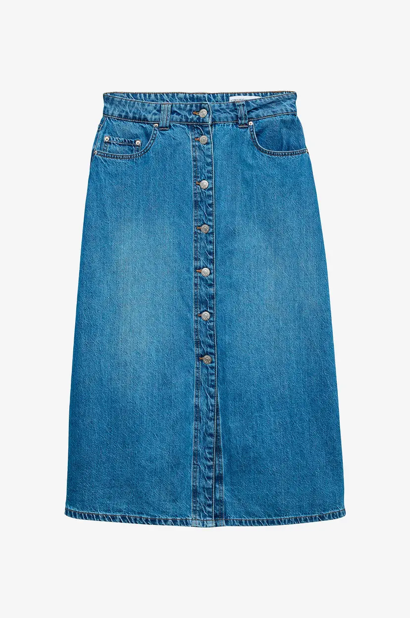 Vero Moda Denim skjørt vmBirkley MR 7/8 - Blå