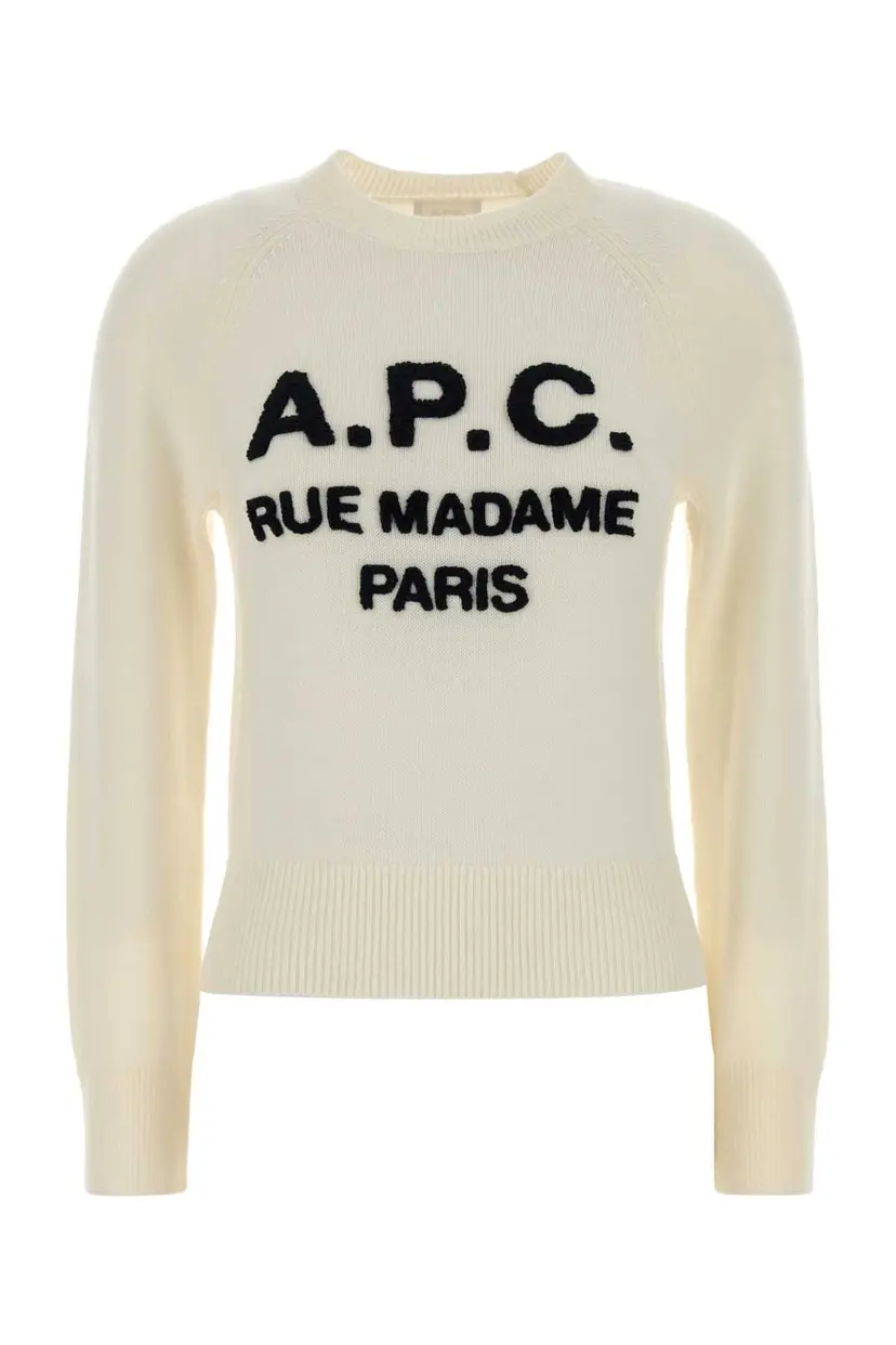 A.P.C. A.P.C. Strikkegensere – Hvit