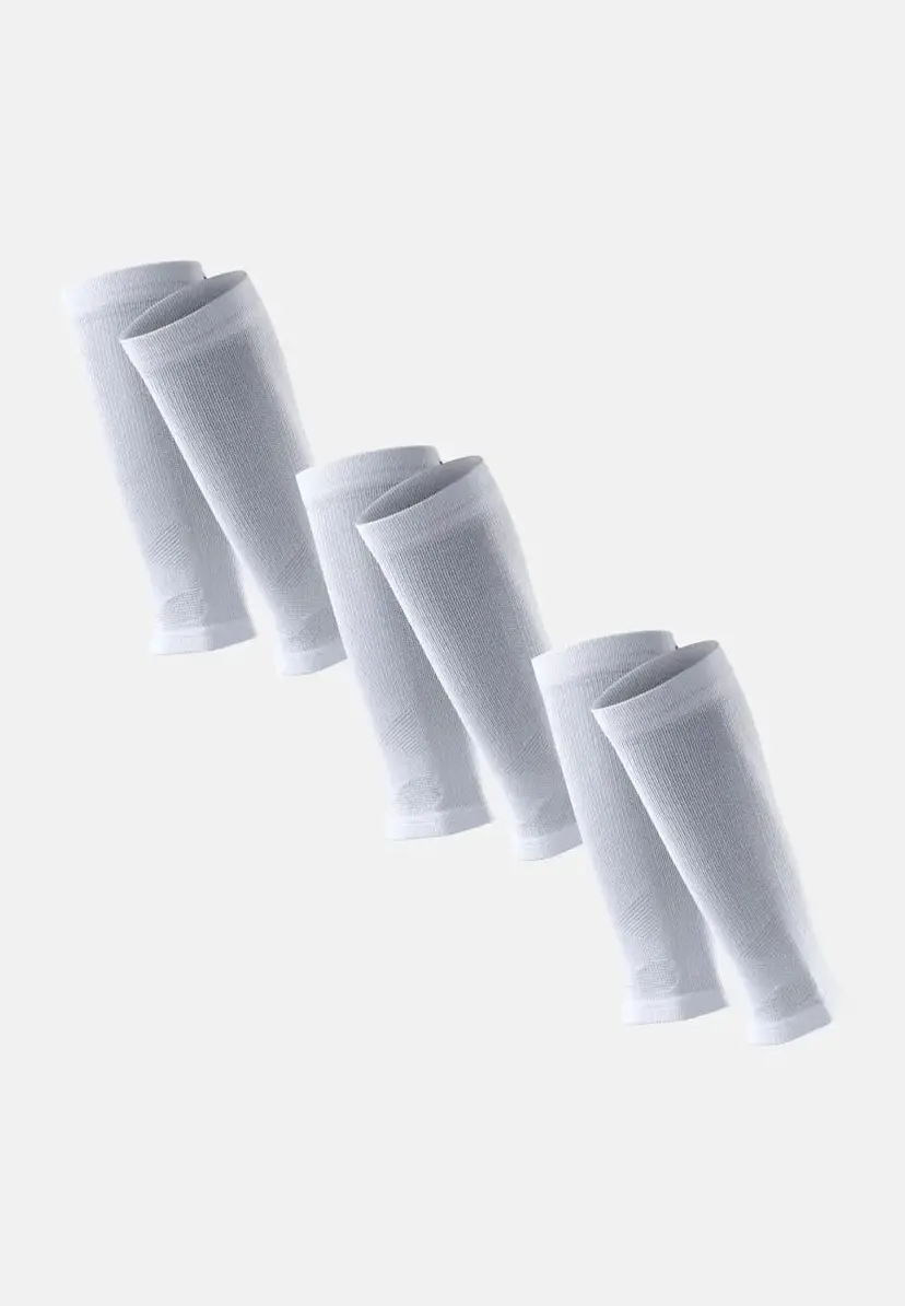 DANISH ENDURANCE DANISH ENDURANCE PERFORM KOMPRESSION SLEEVES Hvid L